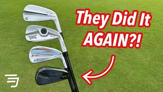 Driving Iron SHOOTOUT  Mizuno Pro FliHi vs Srixon ZX MKII Utility vs PXG 0317X vs Taylormade PUDI [upl. by Auguste]