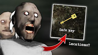 Granny 2 All SAFE KEY Locations and Use EXPOSED Full Walkthrough  Hi Gamer [upl. by Ellesig]