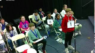 2425 Claymont Spelling Bee [upl. by Dav]