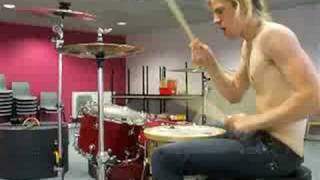 William Bowerman drumming [upl. by See400]