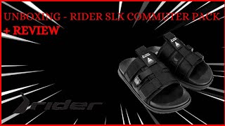 UNBOXING  RIDER SLX COMMUTER PACK  REVIEW [upl. by Legnaleugim]