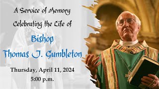 Celebrating Bishop Thomas J Gumbleton [upl. by Kallick]