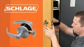 How to Install the Schlage AL Lock [upl. by Llednew]