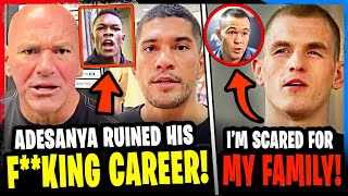 MMA Community GOES OFF on Israel Adesanya Ian Garry SCARED for his LIFE Alex Pereira next FIGHT [upl. by Anaehs]