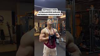 5 GÜNLÜK EN İYİ ANTRENMAN PROGRAMIantrenmanprogramı antrenman gym fitnessmotivation spor [upl. by Arraeit]