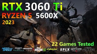 Ryzen 5 5600X  RTX 3060 Ti  22 Games Tested [upl. by Gnouhk]