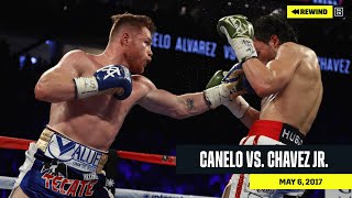 FULL FIGHT  Canelo vs Julio Cesar Chavez Jr DAZN REWIND [upl. by Froh607]