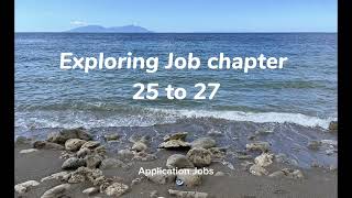 Exploring Job chapter 25 to 27 Midweek meeting of Jehovah’s Witnesses jws [upl. by Eustasius]