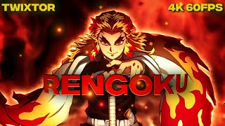 Kyojuro Rengoku Twixtor Clips VERY HIGH QUALITY4k 60 FPS  RSMB  Download Link In Desc [upl. by Karia]