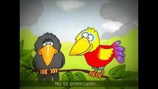 Don´t worry be happy versión pájaros subtitulado en español [upl. by Valleau812]