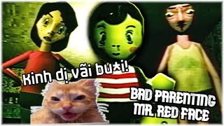 Tựa Game KINH DỊ Buồn Nhất Mình Từng Chơi Bad Parenting 1  Mr Red Face [upl. by Otilegna]