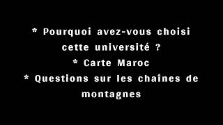 concours orale ESEF amp ENS filières SVT [upl. by Godiva150]