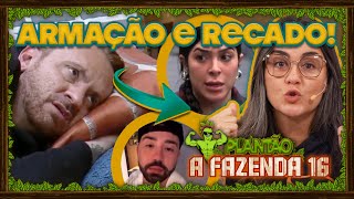 🐔AFazenda16 Love arma plano contra Luana e promete Rico manda recado p Buda após cena de Camila [upl. by Nikolos32]