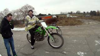 first ride on a 2005 Kawasaki KX250F [upl. by Quinby]