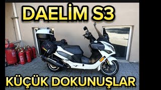 DAELİM S3 250 GENEL SOHBET VE KÜÇÜK DOKUNUŞLAR🇹🇷💥 [upl. by Corie917]