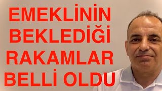 AÇIKLAMA GELDİ İŞTE EMEKLİNİN BEKLEDİĞİ RAKAMLAR VE TARİHLER [upl. by Yelsnik732]