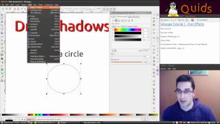 Inkscape Tutorial 7  Text Effects [upl. by Chee]