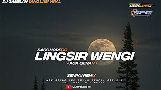 DJ BASS HOREGG LINGSING WENGI  DJ TERBARU 2023 udin senpai [upl. by Annaicul44]