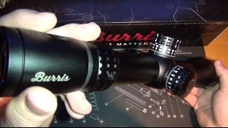 Burris XTR II 4x20x50 Xtreme Tactical Riflescope Overview HD [upl. by Enyehc665]