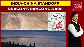 Chinese Bridge At Pangong Tso Nears Completion Show Satellite Images  IndiaChina Standoff [upl. by Wildermuth]