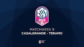 Serie A1 8 CASALGRANDE  TERAMO [upl. by Raddie977]