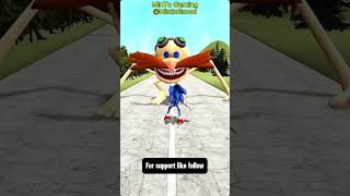 shorts NEW DOCTOR EGGMAN TAPES VS EVOLUTION FORGOTTEN SMINLING CRITTER in garrys modMinTu Gaming [upl. by Hocker]