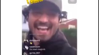 Lord aleem confronts fan in front of his house [upl. by Eimas]