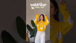 Meesho winter wear haul youtubeshorts shorts meeshofinds [upl. by Puttergill340]