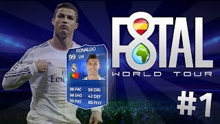 F8TAL WORLD TOUR RONALDO TOTY  EP1  Ultimate Team FIFA 15  DjMaRiiO [upl. by Solracnauj]