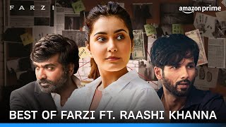 Best Of Raashi Khanna in Farzi  Prime Video India [upl. by West]