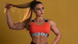 Russian Muscle Barbie Julia vins workout motivation [upl. by Ann]