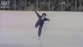 The First and ONLY person to do a backflip legally in the competition in Figure Skating [upl. by Quartus762]