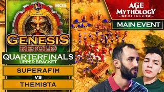 GENESIS Retold 15000 AOM Event  SuperAfim vs TheMista  Upper Bracket  Quarterfinals [upl. by Atikal]