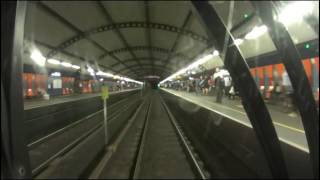 Oslo Metro Tbane ride line 5 from Vestli to Songsvann part 3 [upl. by Arikahs]