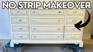 How to Easily Refinish Painted Furniture Without Stripping DIY Guide [upl. by Aivle]