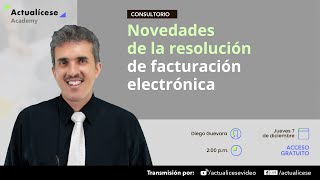 Novedades de la resolución de facturación electrónica [upl. by Seen]