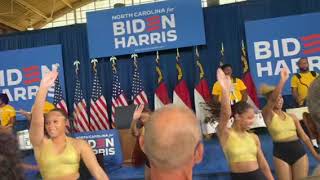 Ice Cold Percussion performs for Kamala Harris [upl. by Thoma]