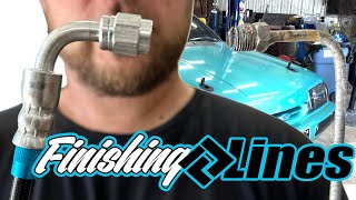 Custom Fox Body Mustang brake lines [upl. by Esilegna]