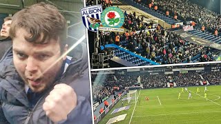 WBA VS BLACKBURN ROVERS VLOG BRILLIANT BAGGIES BEAT WOEFUL BLACKBURN [upl. by Polly]