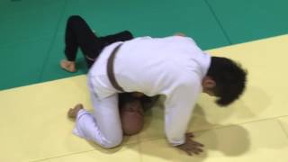 柔術 クローズドガードの割り方 パスガード BJJ Closed Guard Godzilla Pass [upl. by Ayouqes]