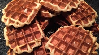 Luikse wafels Liège Waffles [upl. by Hannahc]