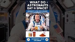 quotWhat Do Astronauts Eat in Spacequot shorts [upl. by Elimaj]