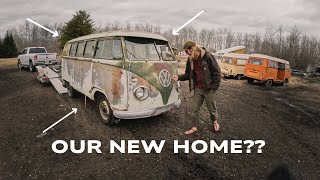 ABANDONDED 50 year old VW BUS found in a field Perfect for Vanlife Or MISTAKE [upl. by Blair]