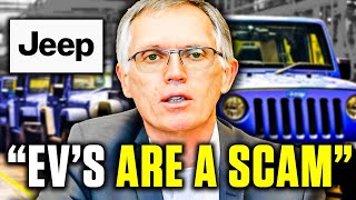 HUGE NEWS Jeep CEO Shocking WARNING To All EV Car Makers [upl. by Aisor]