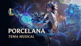 Porcelain  Tema oficial de aspectos  Deleite Lunar 2022  League of Legends [upl. by Helali]