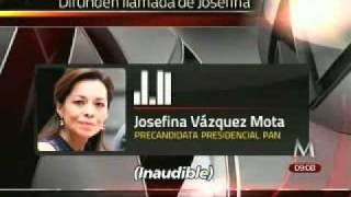 Difunden audios de Josefina [upl. by Arva858]