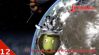 12 KSP Historical Progression  VOSKHOD 2  KERBSHOD 1 [upl. by Anaidiriv]