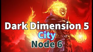 Dark Dimension 5 Node 6  No More City First Run  DD5 Guide  Marvel Strike Force  Free to Play [upl. by Tippets890]