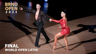 2022 Brno Open  WDSF World Open Latin  Final [upl. by Eimmis109]