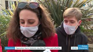 Lopération SaintValentin des lycéens de Ruelle [upl. by Nylle]